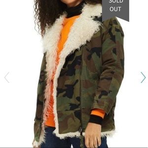 Topshop Jake Camouflage Jacket